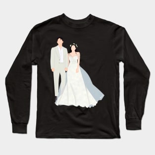 Hyun bin and seo ye jin wedding Long Sleeve T-Shirt